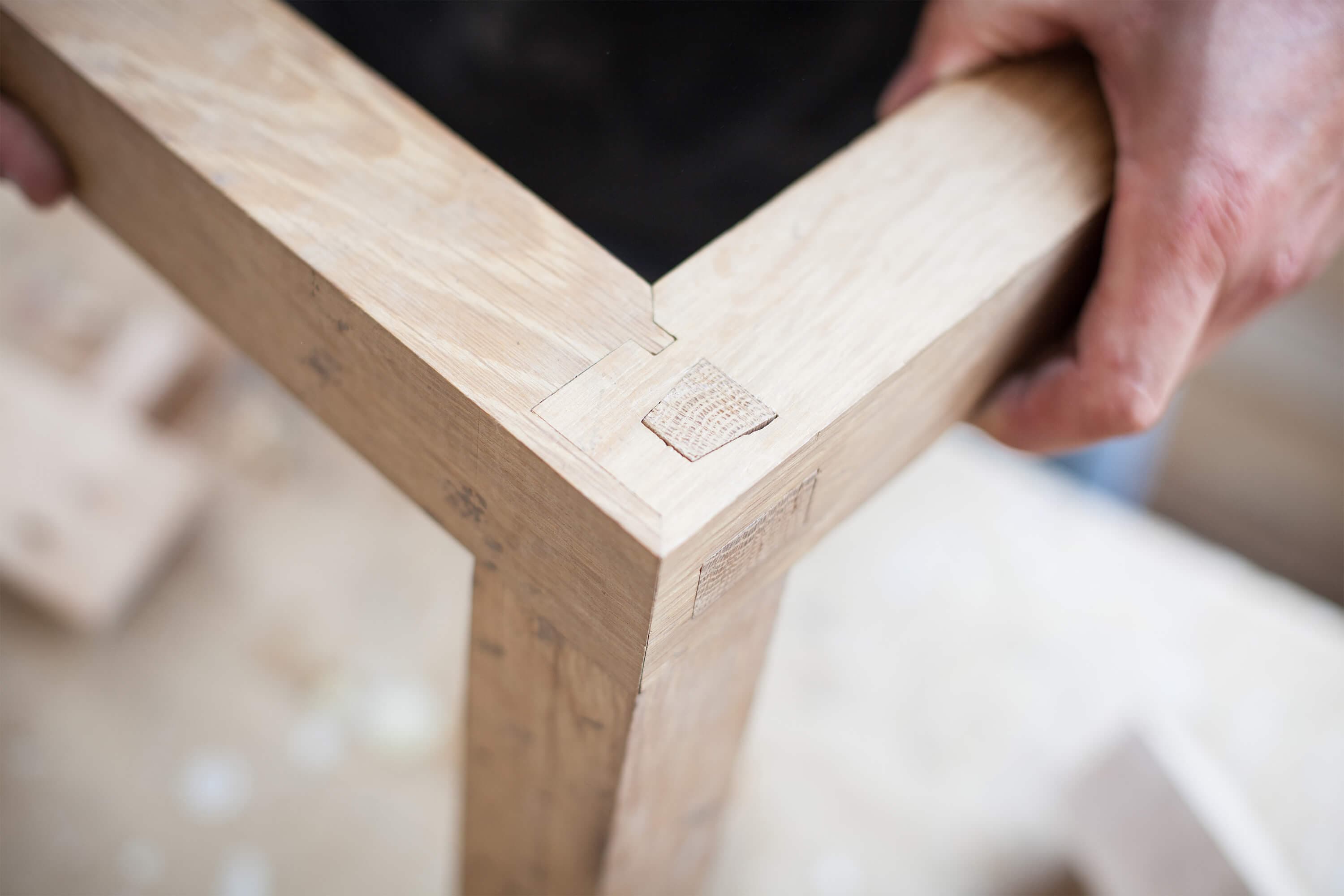 Handcrafted joinery